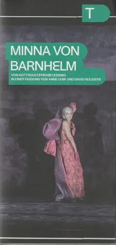 Deutsches Theater Berlin, Iris Laufenberg, David Heiligers: Programmheft Gotthold Ephraim Lessing MINNA VON BARNHELM Wiederaufnahme 5. Oktober 2023. 