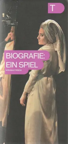 Deutsches Theater Berlin, Iris Laufenberg, Ulrich Beck, Susanne Schuster, Marie Speckmann ( Überarbeitung ): Programmheft Max Frisch BIOGRAFIE: EIN SPIEL Wiederaufnahme 23. Oktober 2023. 