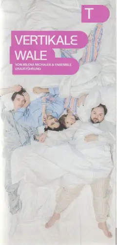 Deutsches Theater Berlin, Iris Laufenberg, Lilly Busch: Programmheft Uraufführung Milena Michalek VERTIKALE WALE 16. Januar 2025. 
