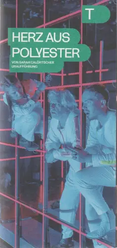 Deutsches Theater Berlin, Iris Laufenberg, Jasmin Maghames: Programmheft Uraufführung Sarah Calörtscher HERZ AUS POLYESTER DT Berlin 2024. 