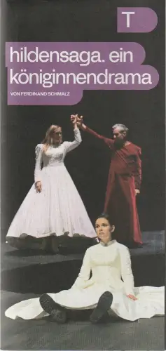 Deutsches Theater Berlin, Iris Laufenberg, Jasmin Maghames, Lara-Maria Bruckschen: Programmheft Ferdinand Schmalz HILDENSAGA Premiere 28. März 2024. 