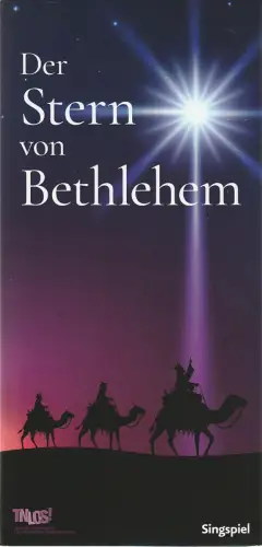 Theater Nordhausen /Loh-Orchester Sondershausen, Daniel Klajner, Juliane Hirschmann, Marco Kneise (Probenfotos): Programmheft Daniel Klajner DER STERN VON BETHLEHEM Theater Nordhausen 2024. 