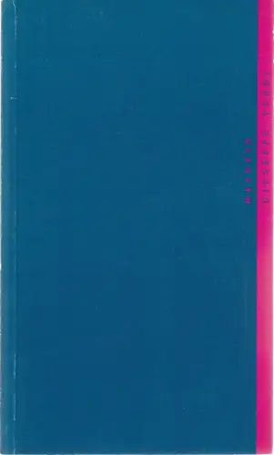 Oper Frankfurt, Urs Leicht, Dietmar Schwarz: Programmheft Giuseppe Verdi MACBETH Wiederaufnahme 1992. 