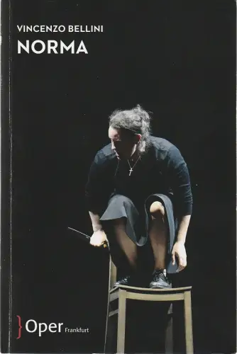 Oper Frankfurt, Bernd Loebe, Konrad Kuhn: Programmheft Vincenzo Bellini NORMA Premiere 10. Juni 2018 Spielzeit 2017 / 18. 