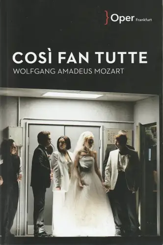 Oper Frankfurt, Bernd Loebe, Zsolt Horpacsy: Programmheft Wolfgang Amadeus Mozart COSI FAN TUTTE Premiere 21. September 2025 Spielzeit 2025 / 26. 