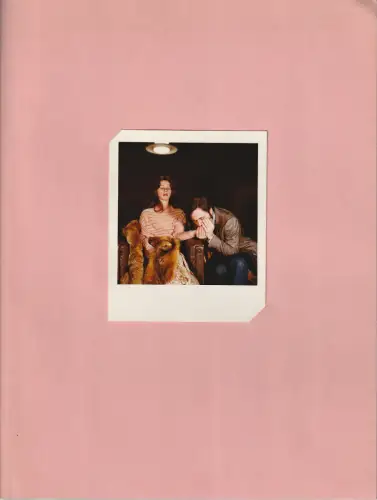 Schaubühne am Halleschen Ufer, Stephen Tree: Programmheft Botho Strauß TRILOGIE DES WIEDERSEHENS Premiere 21. März 1978 Spielzeit 1977 / 78. 