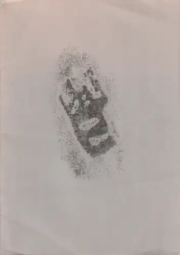 EX!T / Industrietempel e.V., Katja Niggemeier, Elke Schmid, Tilo Schwarz, Christian Hertweck: Programmheft Robert Schneider DRECK Premiere 8. September 1995 Borelly-Grotte. 