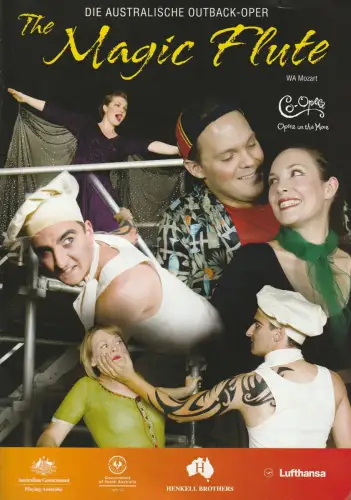Co-Opera Opera on the Move, Hessisches Staatstheater Wiesbaden: Programmheft Wolfgang Amadeus Mozart THE MAGIC FLUTE Premiere 9. Mai 2009 Wiesbaden. 