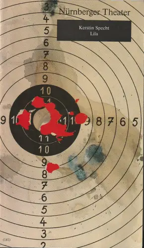 Städtische Bühnen Nürnberg, Burkhard Mauer, Klaus Mißbach, Marion Bührle ( Probenfotos ): Programmheft Uraufführung Kerstin Specht LILA Bühnen Nürnberg 1990. 