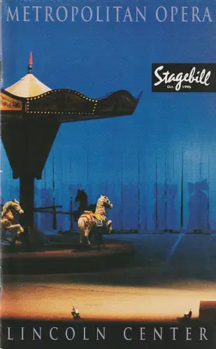 Metropolitan Opera, STAGEBILL Oct. 1996: Programmheft Giuseppe Verdi LA TRAVIATA October 5 1996. 