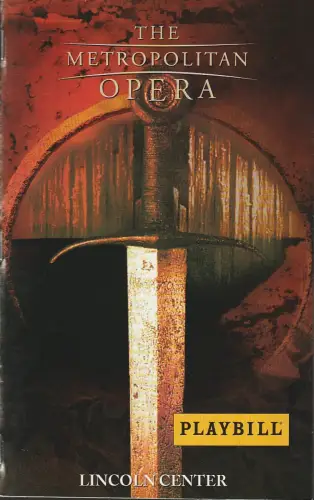 Metropolitan Opera, PLAYBILL April 2000: Programmheft Giacomo Puccini LA BOHEME Metropolitan Opera 2000. 