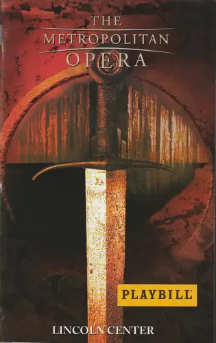 Metropolitan Opera, PLAYBILL April 2000: Programmheft Giuseppe Verdi RIGOLETTO April 10 2000 Saison 1999 / 2000. 