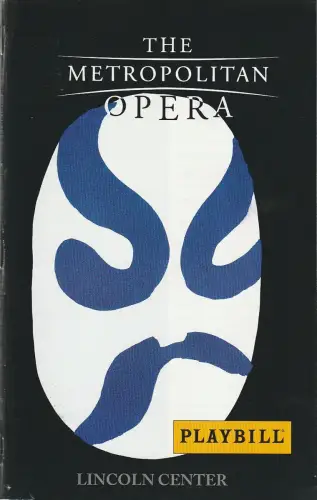 Metropolitan Opera, PLAYBILL October 2003: Programmheft Giuseppe Verdi LA TRAVIATA October 17 2003 Saison 2003 / 2004. 