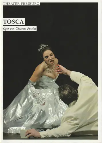 Theater Freiburg, Barbara Mundel, Dominica Volkert: Programmheft Giacomo Puccini TOSCA Premiere 5. Dezember 2009 Spielzeit 2009 / 10 Nr. 10. 