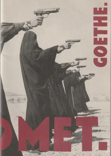 Freiburger Theater, Friedrich Schirmer, Andreas Marber, Jürgen Popig: Programmheft Goethe / Voltaire MAHOMET Premiere 1. April 1993 Spielzeit 1992 / 93. 