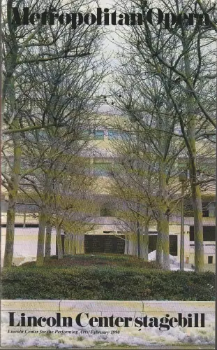 Metropolitan Opera, Stagebill Vol. XVII No. 6 February 1990: Programmheft Giuseppe Verdi LA TRAVIATA February 10 1990 Metropolitan Opera. 