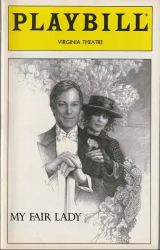 PLAYBILL March 1994 Volume 94 Number 3: Programmheft Richard Chamberlain in MY FAIR LADY Virginia Theatre. 