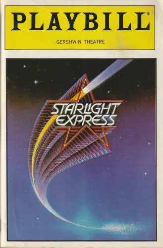 PLAYBILL May 1987 Vol. 87 No. 5: Programmheft Andre Lloyd Webber STARLIGHT EXPRESS Gershwin Theatre 1987. 
