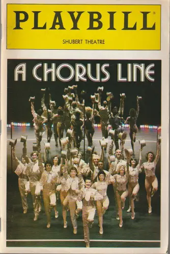 PLAYBILL March 1987 Vol. 87 No. 3: Programmheft Marvin Hamlisch A CHORUS LINE Sam S. Shubert Theatre 1987. 