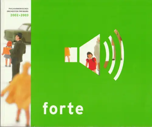 Theater Freiburg, Amelie Niermeyer, Sabine Hug, Gabriele Keienburg: Programmheft PHILHARMONISCHES ORCHESTER FREIBURG 2002 > 2003 Spielzeitheft. 