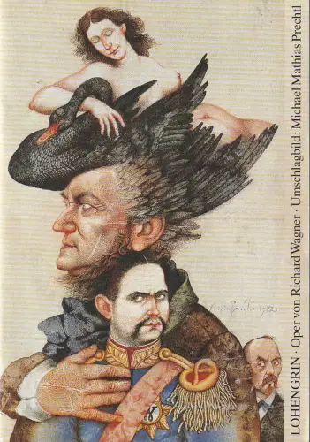 Bühnen der Stadt Bielefeld, Heiner Bruns, Alexander Gruber, Frank J. Harders-Wuthenow: Programmheft Richard Wagner LOHENGRIN Premiere 20. Januar 1991 Spielzeit 1990 / 91 Heft 15. 