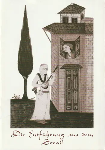 Bühnen der Stadt Bielefeld, Heiner Bruns, Frank Harders-Wuthenow: Programmheft Mozart DIE ENTFÜHRUNG AUS DEM SERAIL Theater Bielefeld 1995. 