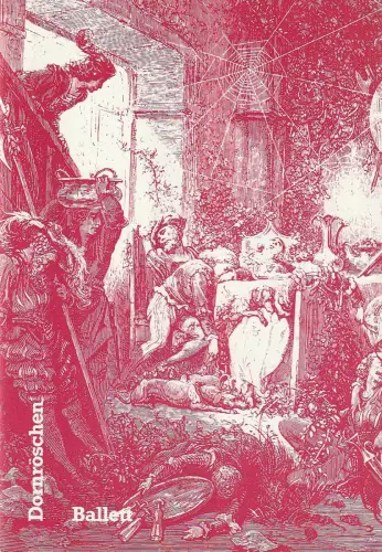 Bühnen der Stadt Bielefeld, Heiner Bruns, Martin Griesemer, Fritz Stockmeier: Programmheft Peter Iljitsch Tschaikowski DORNRÖSCHEN Ballett Bielefeld 1985. 