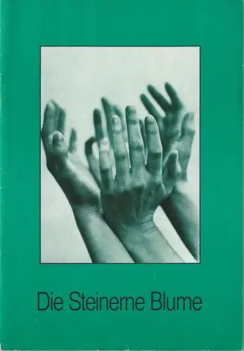 Bühnen der Stadt Bielefeld, Heiner Bruns, Paul Esterhazy: Programmheft Sergej Prokofjew DIE STEINERNE BLUME Premiere 23. Januar 1982 Spielzeit 1981 / 82 Heft 7. 