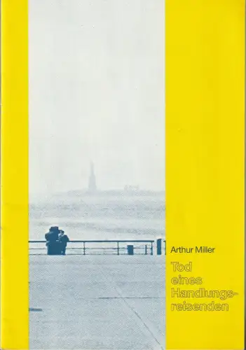 Bühnen der Stadt Bielefeld, Heiner Bruns, Alexander Gruber: Programmheft Arthur Miller TOD EINES HANDLUNGSREISENDEN Premiere 1. Oktober 1983 Spielzeit 1983 / 84 Heft 5. 
