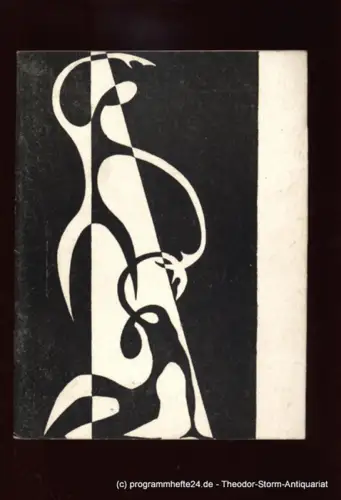 Wroclawski Teatr Pantomimy, Andrzej Barski, Stefan Arczynski: Programmheft PANTOMIMA HENRYKA TOMASZEWSKIEGO ca. 1958. 