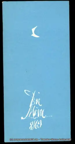 Die Möwe, Zentraler Klub der Gewerkschaft Kunst, Wolf Kaiser, Raimund Wölbing: Programmheft Die Möwe 8 / 69. 