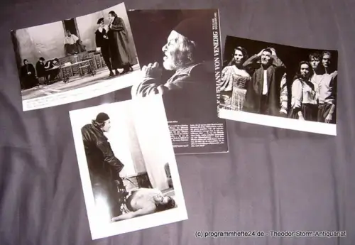 Konzertdirektion Landgraf, Loachim Landgraf: Programmheft Der Kaufmann von Venedig. Komödie von William Shakespeare. Premiere am 11.9.1990. 