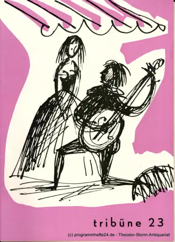 Die Tribüne, Gemeinnütziges Theater, Frank Lothar: Programmheft Tribüne Berlin Heft 23. 