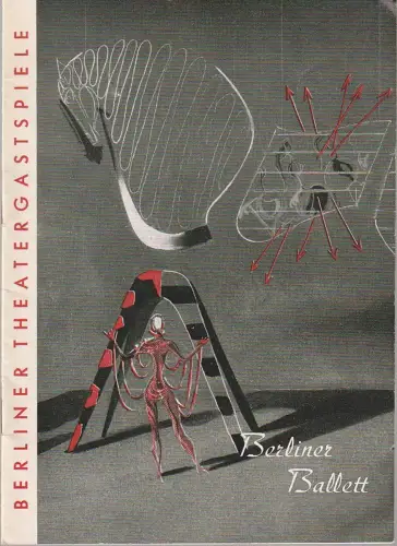 Skene-Verlag, Marianne Weno: Programmheft BERLINER BALLETT TATJANA GSOVSKY ca. 1965. 