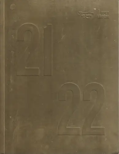 Oper Leipzig, Ulf Schirmer, Uwe Möller, Evelyn Richter, Christian Geltinger, formdusche: GEWANDHAUS ORCHESTER / OPER LEIPZIG 21 22 Spielzeitheft 2021 / 22. 