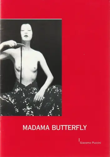 Südostbayerisches Städtetheater Landshut-Passau-Straubing, Stefan Tilch, Heiko Cullmann: Programmheft Giacomo Puccini MADAMA BUTTERFLY Premiere 28. September 2002 Passau Spielzeit 2002 / 2003 Heft 2. 