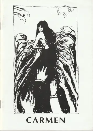 Südostbayerisches Städtetheater, Johannes Reitmeier, Heiko Cullman, Christof Belka: Programmheft Georges Bizet CARMEN Premiere 15.12.2001 Passau Spielzeit 2001 / 2002. 