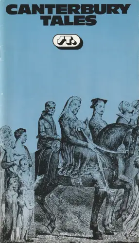 Württembergisches Staatstheater, Uwe Jens Jensen, Rosmarie Schulz, Horst Statkus: Programmheft Hill / Hawkins CANTERBURY TALES Premiere 6. Juni 1973. 