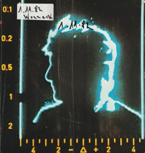 Hamburgische Staatsoper, Christoph von Dohnanyi, Peter Dannenberg, Jochem Wolff, Ingeborg Bernerth: Programmheft Alban Berg WOZZECK Hamburgische Staatsoper 1981. 