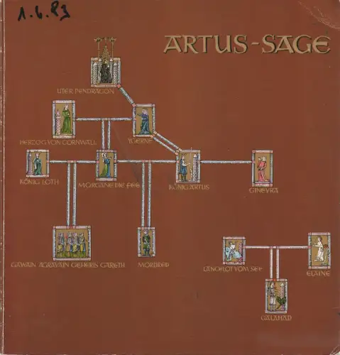 Hamburgische Staatsoper, Christoph von Dohnanyi, Peter Dannenberg, Angelus Seipt, Judith Silverstein: Programmheft BALLETT John Neumeier ARTUS -SAGE Premiere 12. Dezember 1982. 