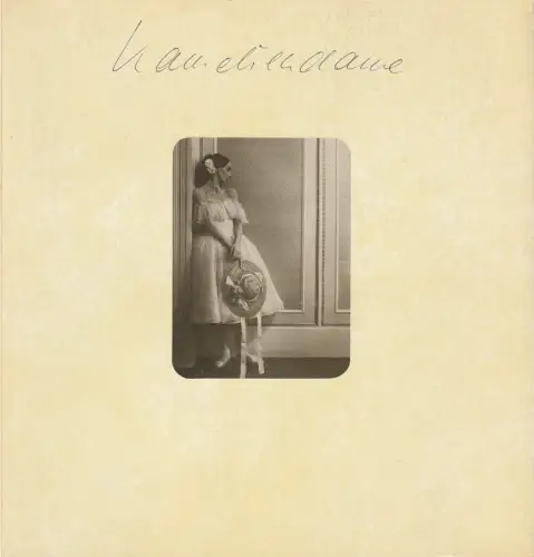Hamburgische Staatsoper, Christoph von Dohnanyi, Peter Dannenberg, Barbara Hering, John Neumeier: Programmheft BALLETT Frederic Chopin / John Neumeier DIE KAMELIENDAME Premiere 1. Februar 1981. 
