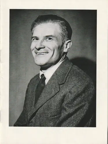 Thalia Theater Hamburg, Walter Ruppel: Programmheft Felicien Marceau DER MANAGER ca. 1965. 