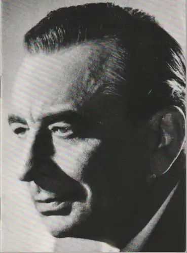 Thalia Theater Hamburg, Walter Ruppel, Hannelore Gerber, Rosemarie Clausen (Szenenfotos ): Programmheft Curt Goetz INGEBORG Spielzeit 1968 / 69 Heft 1. 