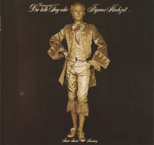 Thalia Theater Hamburg, Boy Gobert, Holger Matthies, Hans Meyer-Veden  ( Probenfotos ): Programmheft Pierre-Augustin Caron de Beaumarchais DER TOLLE TAG oder FIGAROS HOCHZEIT  Spielzeit 1975 / 76. 