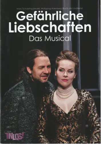 Theater Nordhausen / Loh Orchester Sondershausen, Daniel Klajner, Juliane Hirschmann, Tim Müller (Probenfotos): Programmheft Marc Schubring GEFÄHRLICHE LIEBSCHAFTEN Premiere 28. März 2025 Theater Nordhausen Theater.. 