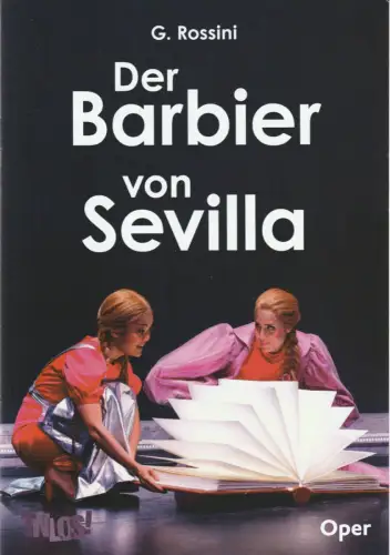 Theater Nordhausen / Loh-Orchester Sondershausen, Daniel Klajner, Juliane Hirschmann, Julia Lormis(Probenfotos): Programmheft Gioachino Rossini DER BARBIER VON SEVILLA Premiere 30. Januar 2026 Theater Nordhausen Theater im Altbau Spielzeit 2025 / 26 Heft 