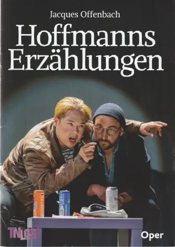 Theater Nordhausen / Loh Orchester Sondershausen, Daniel Klajner, Juliane Hirschmann, Toni Burkhardt (Probenfotos): Programmheft Jacques Offenbach HOFFMANNS ERZÄHLUNGEN Premiere 26. September 2025 Theater Nordhausen Theater.. 