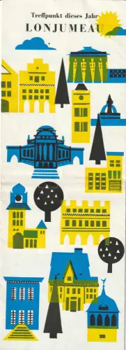 Städtische Theater Karl-Marx-Stadt, Gerhard Meyer, Burkart Hernmarck, Ilona Langer: Programmheft Adolphe Adam DER POSTILLION VON LONJUMEAU Premiere 28. Juni 1968 Spielzeit 1968 / 69 Lonjumeau-Festspiele. 