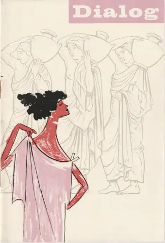 Volkstheater Rostock, Hanns Anselm Perten, Goetz Jaeger, Georg Hülsse: Programmheft Jacques Offenbach DIE SCHÖNE HELENA Premiere 23. August 1959 Großes Haus 65. Spielzeit 1959 / 60 Heft 2 Dialog Blätter des Volkstheaters Rostock. 