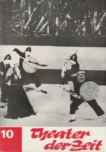 Horst Gebhardt, Martin Linzer, Hans-Gerald Otto, Ingrid Seyfarth: THEATER DER ZEIT Heft 10 / 1968. 